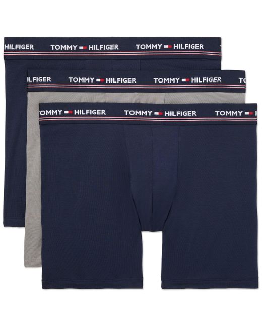 Tommy Hilfiger Blue Modal 3-pack Boxer Brief for men