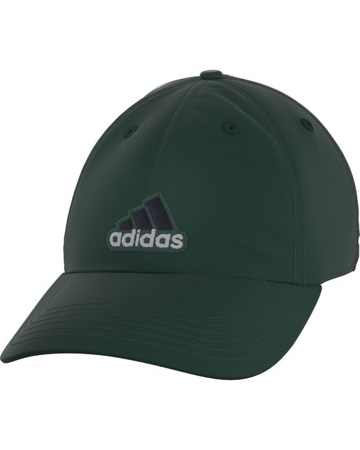 Adidas Green Ultimate Hat Relaxed Crown Adjustable Fit Strapback Cotton Baseball Cap for men