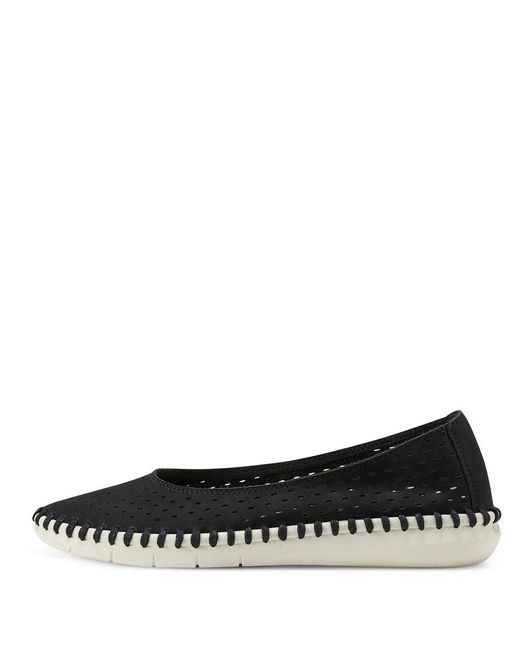 Easy Spirit Black Darla Ballet Flat