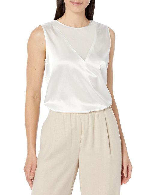 Calvin Klein White S2dtx19a-crm-x-small Dress Shirt