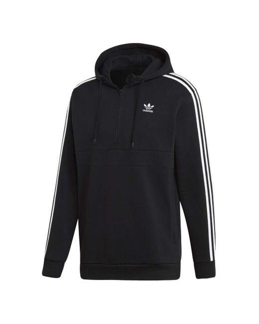 adidas originals half zip sweatshirt