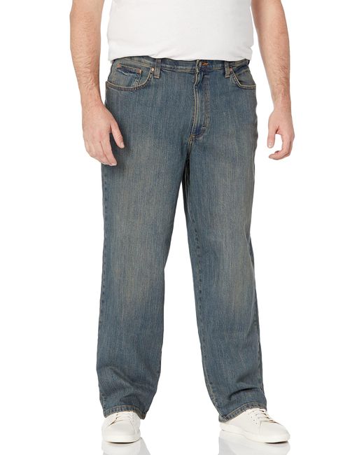 Custom Fit Loose Straight Leg Jean 