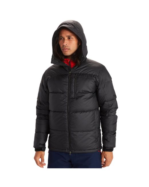Marmot Black 's Guides Hoody Jacket | Down-insulated for men