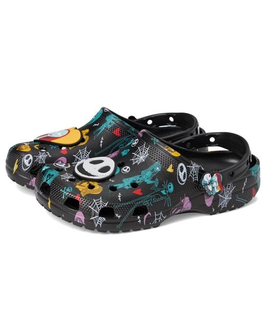 CROCSTM Jack Skellington Nightmare Before Christmas Classic Clogs Multi/black 6/ 8 Medium