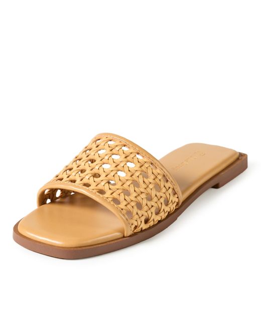 The Drop Natural Oslo One Band Sandal