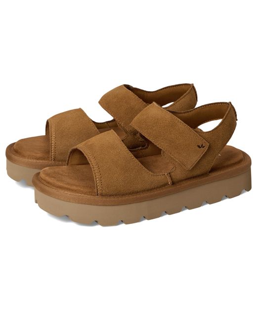 Ugg Brown Tizz Sandals Sandals, Suede