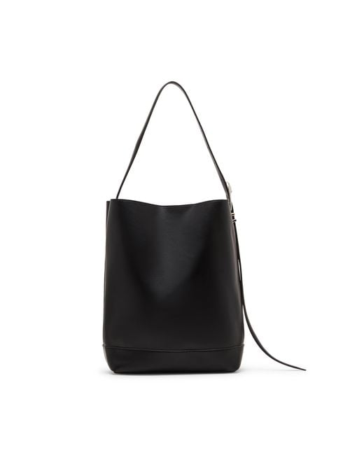 Steve Madden Black Denise Bucket Hobo