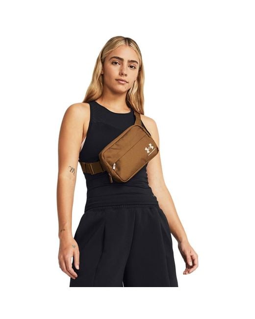 Under Armour Black Adult Loudon Crossbody Waist Bag,