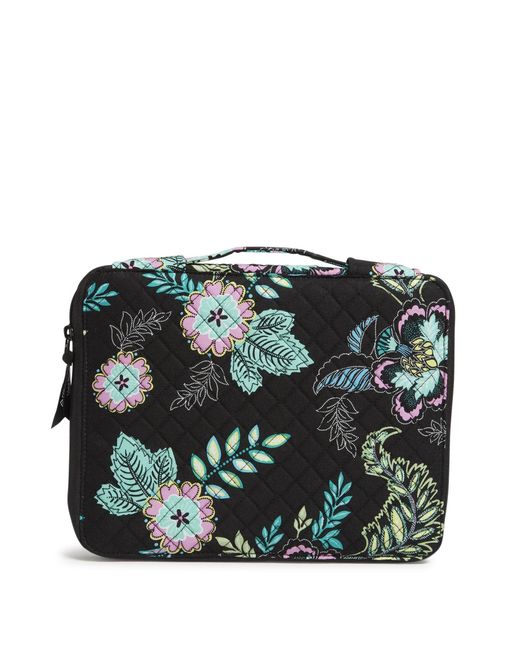 Vera Bradley Cotton Tablet Organizer in Green Lyst