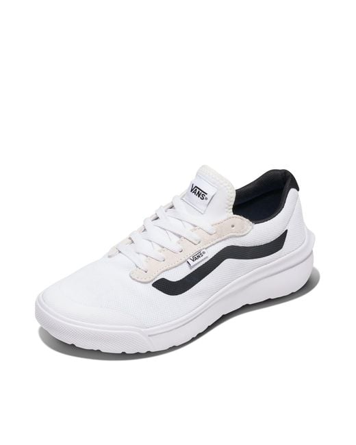 Vans Men's White Range Brz Shoe Low-top Athletic Sneakers For Walking