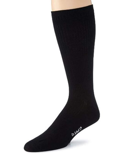 Dr. Scholls Synthetic 2 Pack Everyday Non-binding Flat Knit Crew Socks ...