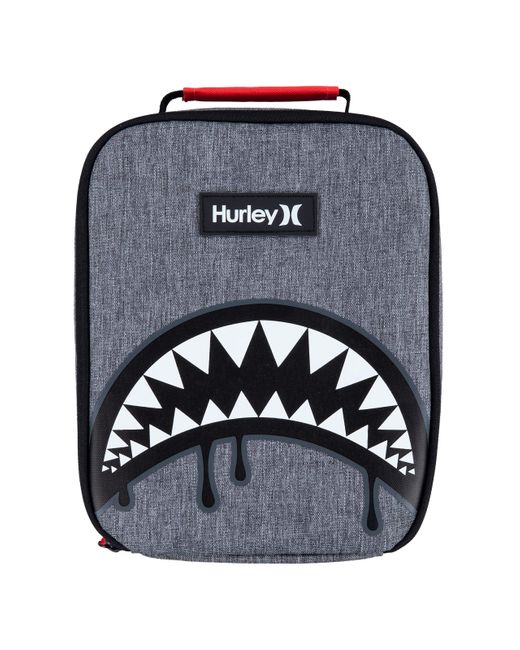 Hurley Kids' One and Only Backpack, Green Shark Bite, Large