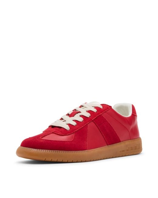 Steve Madden Red Dixon Sneaker for men