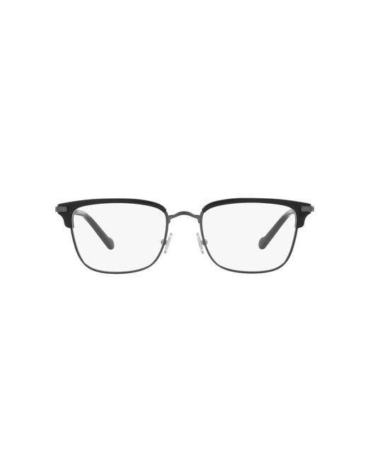 Brooks Brothers Bb1101 Rectangular Prescription Eyewear Frames in Black