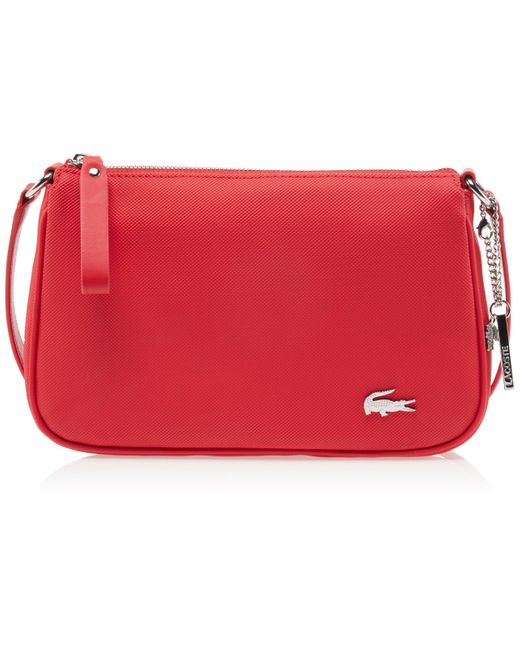 Lacoste Red Daily Lifestyle Crossover Bag