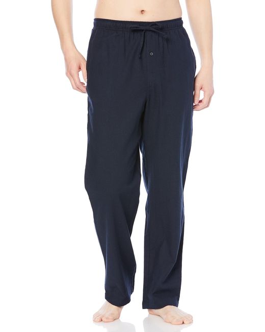 Amazon Essentials Blue Flannel Pajama Pant for men