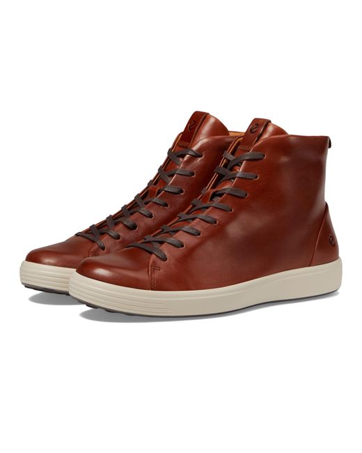 Ecco men's soft vii high-top sneaker hotsell