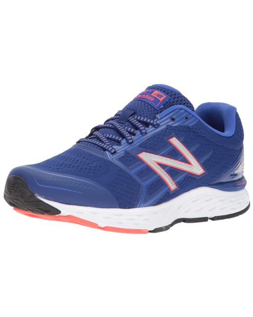 New Balance Synthetic 680v5 Cushioning Running Shoe in Blue for Men - Save  27% | Lyst