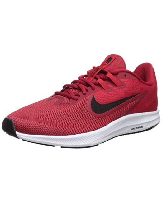 Nike Downshifter 9 Running Shoe, Gym Red/black - University Red - White, 10.5 Regular Us for men