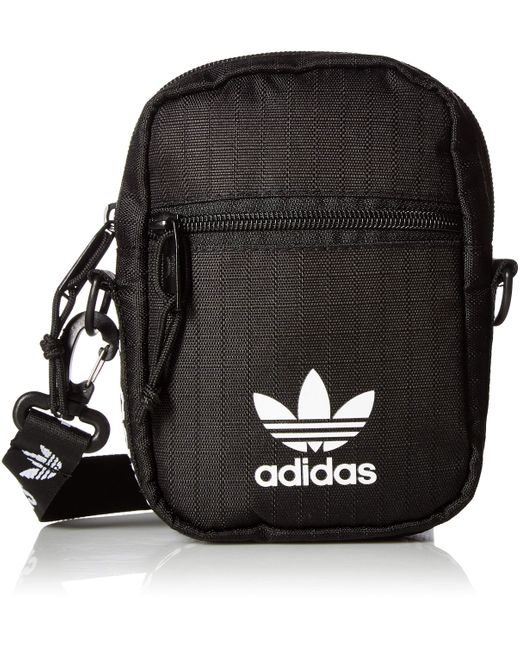 adidas Originals Festival Crossbody Bag in Black Lyst