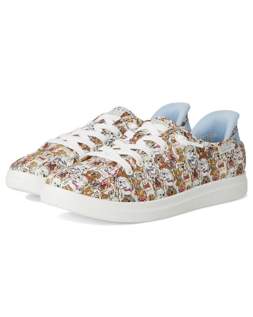 Skechers Multicolor Bobs D'vine-preppy Pup Hands Free Slip-ins Sneaker