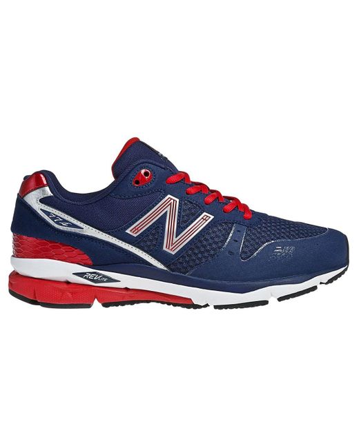 New Balance 774 V2 Running Shoe in Blue/Red (Blue) for Men | Lyst