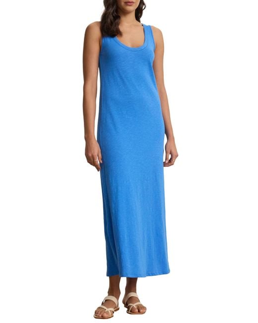 Velvet By Graham & Spencer Blue Camila Velvet Originals Dress