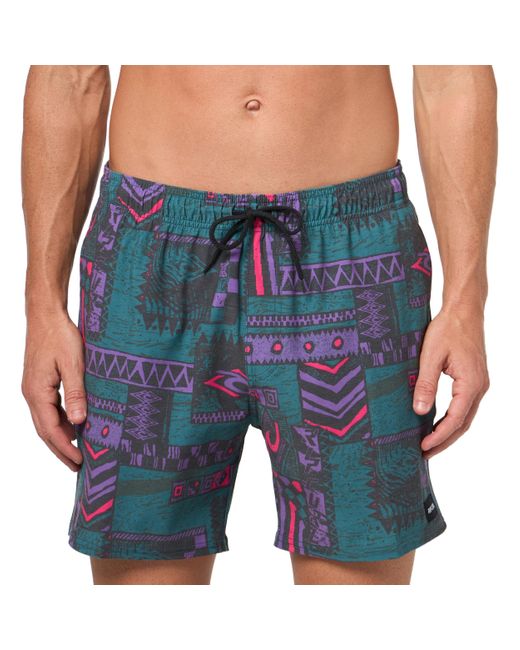 Rip Curl Blue Standard Fun Times 16" Volley Short for men