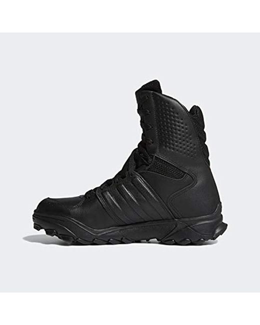 adidas Leather Gsg 9.2 Training Shoe in BlackBlackBlack adidas Leather Gsg 9.2 Training Shoe in BlackBlackBlack