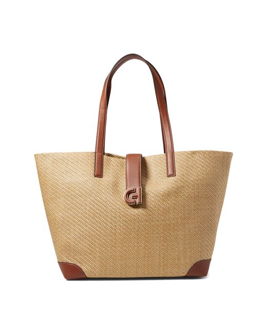Cole Haan Natural Classic Straw Tote