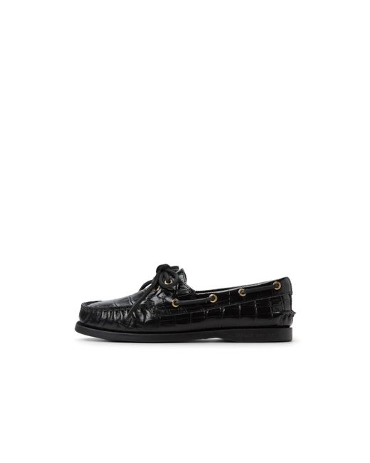 Sperry Top-Sider Black Authentic Original 2-eye Boat Shoe