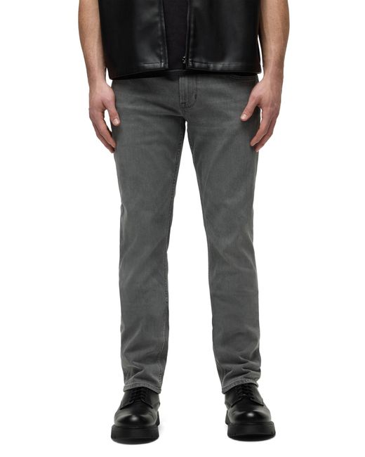 Hudson Jeans Men's Black Blake Slim Straight Leg Jean