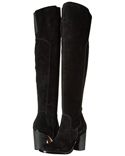kelsi dagger over the knee leather boots
