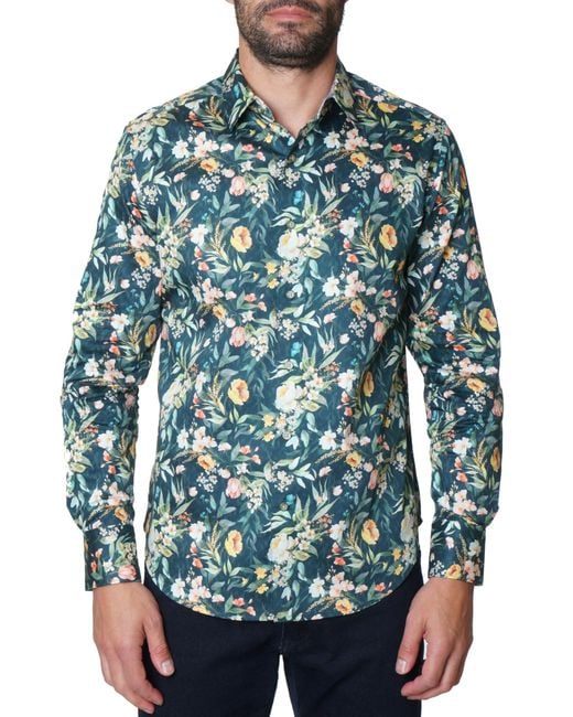 Robert Graham Blue Rrr241002cf for men