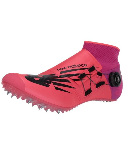Pink new balance spikes online