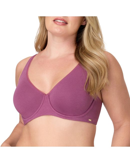Bali Purple Underwire Bra