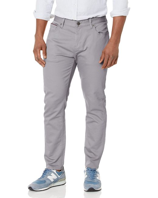Tommy Hilfiger Stretch Travel Pants in Gray for Men | Lyst