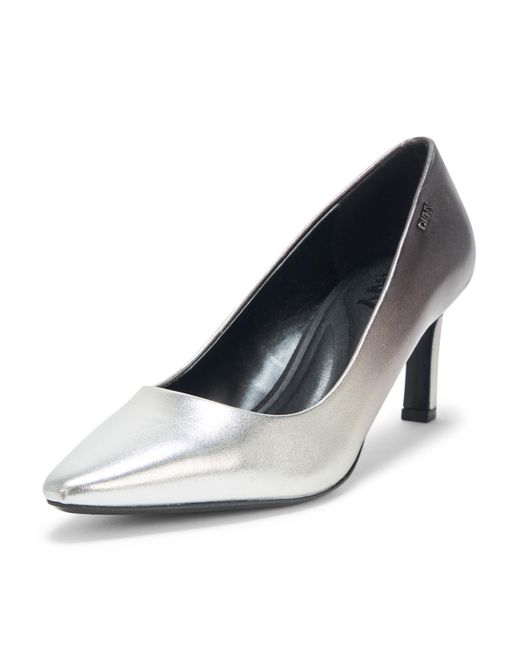 DKNY Blue Charlie Mid Pump
