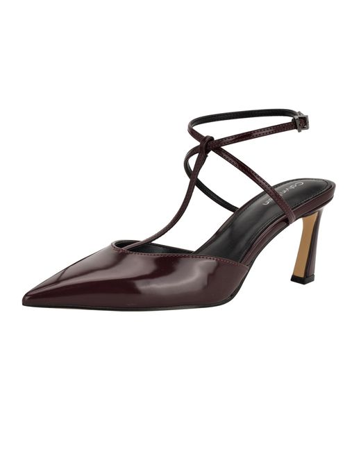 Calvin Klein Brown Avriel Pump