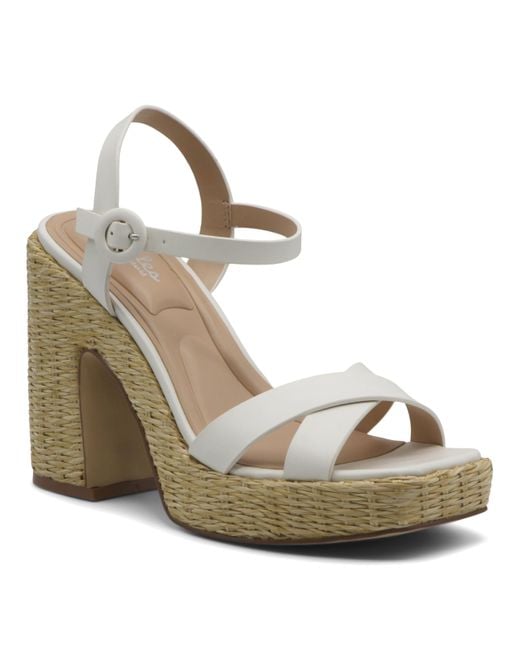 Charles David Metallic Rayna Heeled Sandal