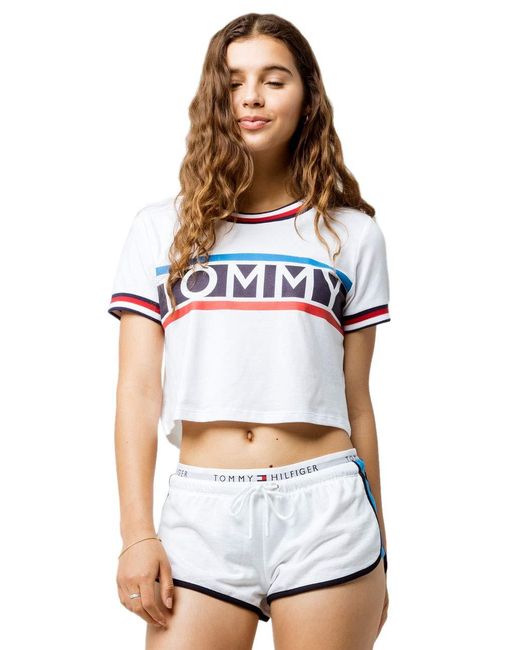 Tommy Hilfiger White Pajama T-shirt