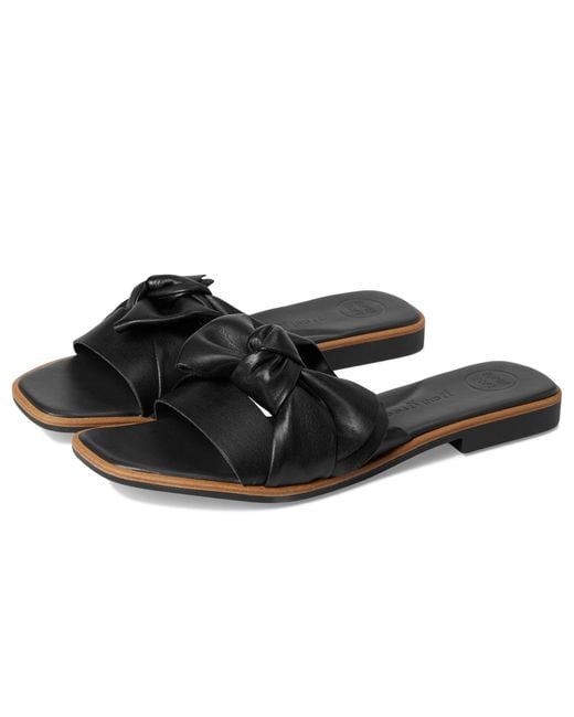 Paul Green Black Annie Slide Sandals