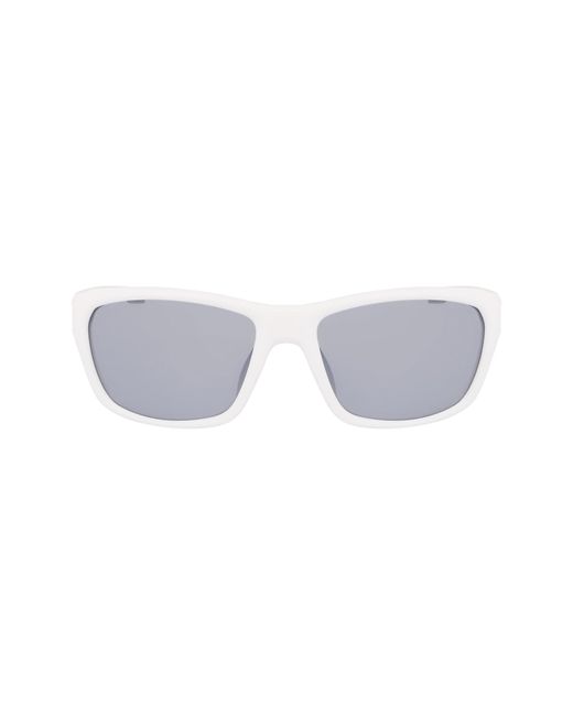 Nautica Black N901sp Polarized Rectangular Sunglasses for men