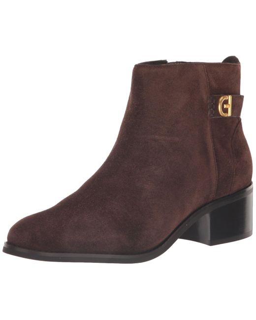 Cole Haan Brown Holis Buckle Bootie Ankle Boot