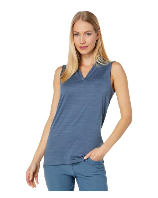 PUMA Blue Golf W Cloudspun Coast Sl Polo