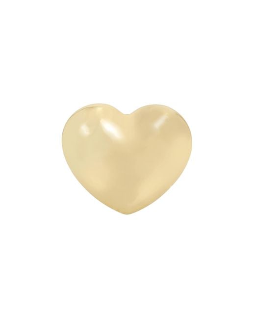 Steve Madden Natural S Puffy Heart Cocktail Ring