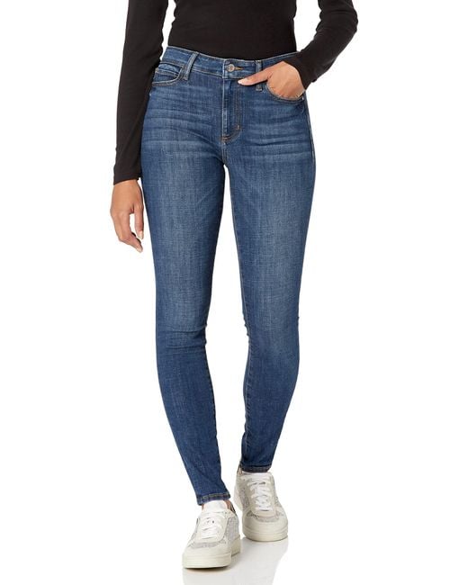 Jeans skinny da donna a vita alta 1981 di Guess in Blue