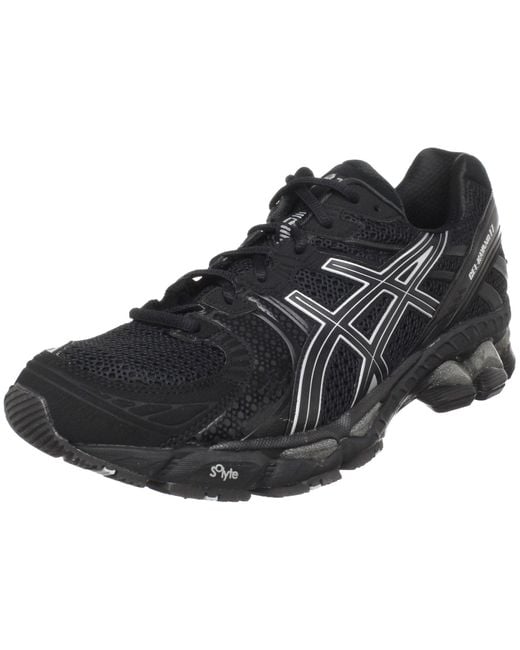 Asics Gel kayano 17 Running Shoe black onyx lightning 5.5 M Us Lyst