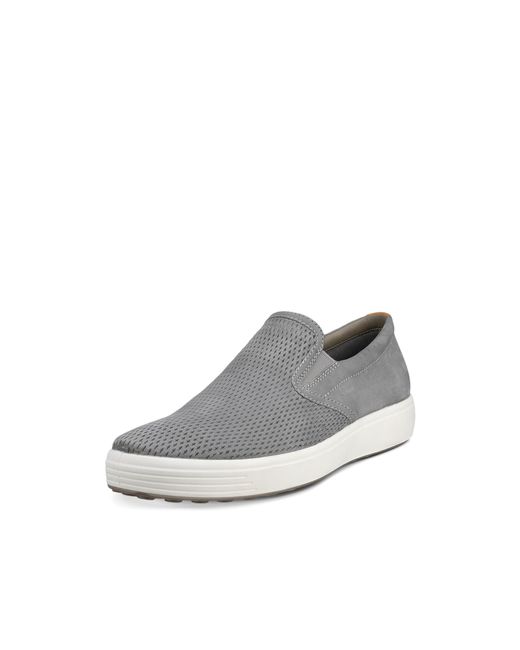 Ecco Men's Soft Loafer HOT Suede Mens Soft Leather  display picture 1