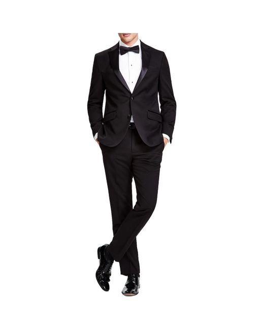 Kenneth Cole Black S Performance Fabric Tuxedo for men